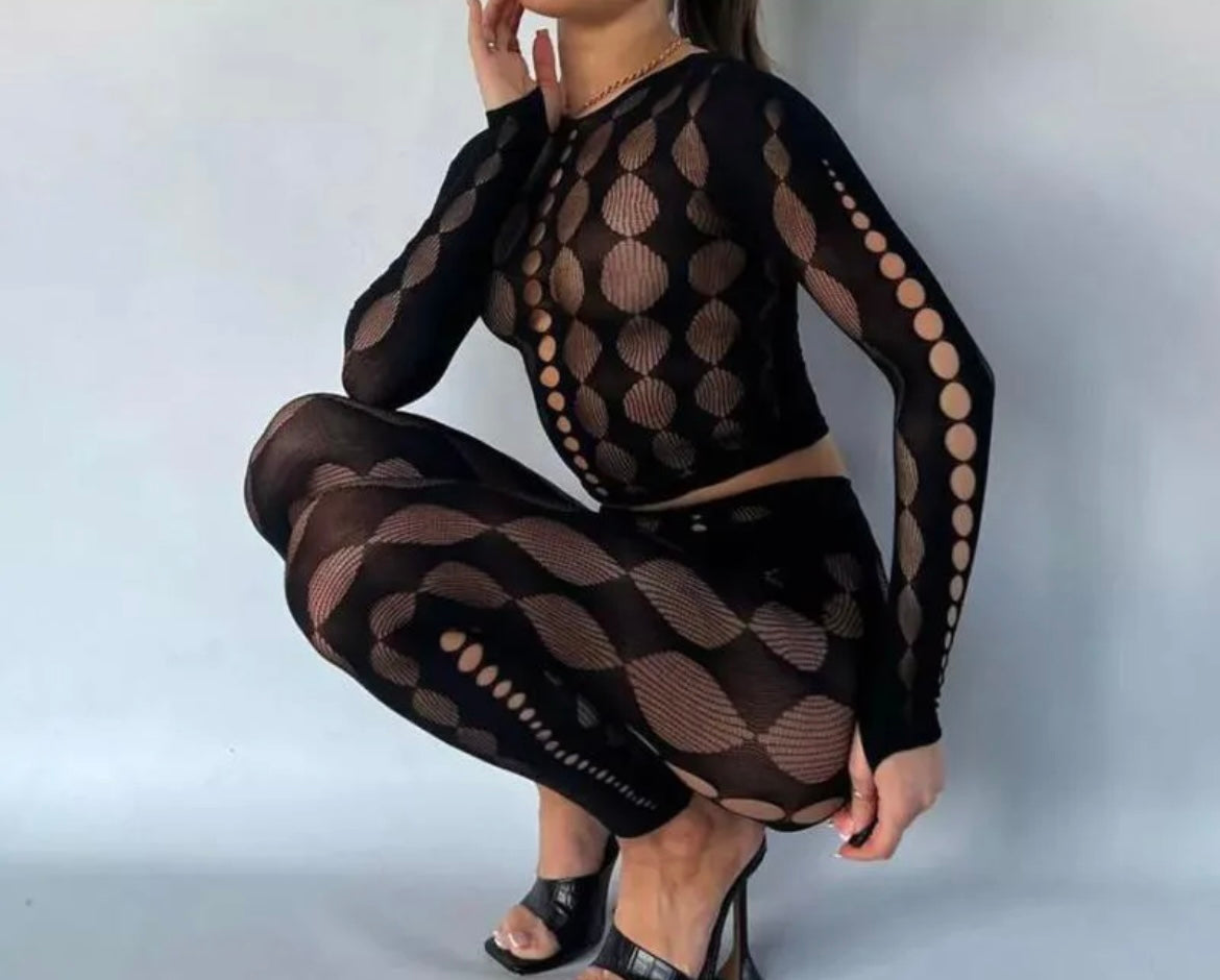 Eat Me Lingerie Pants Set