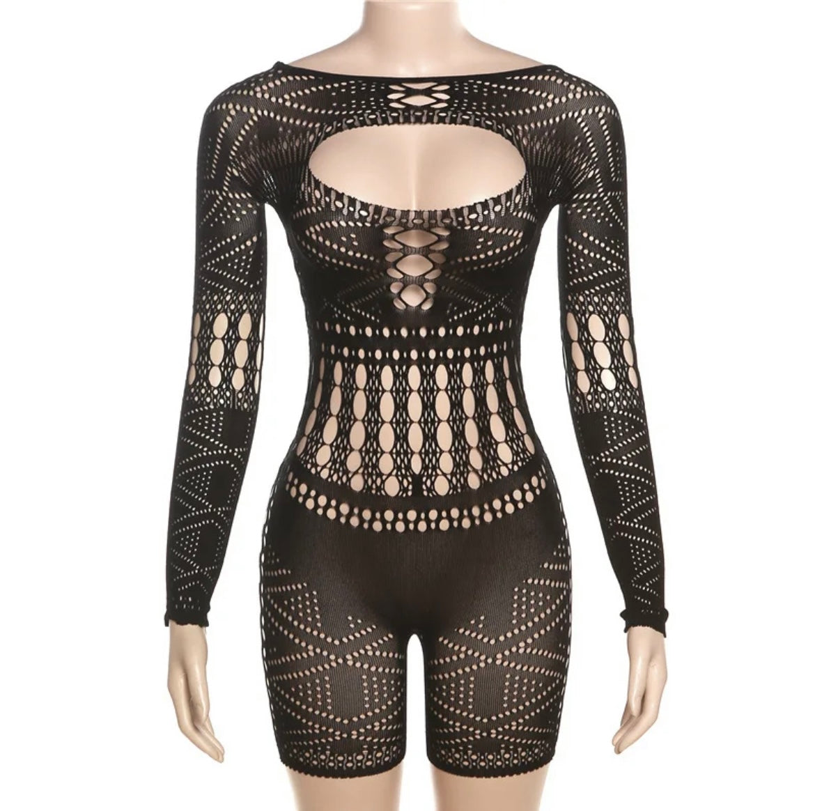 Like Dat Lingerie Shorts One Piece