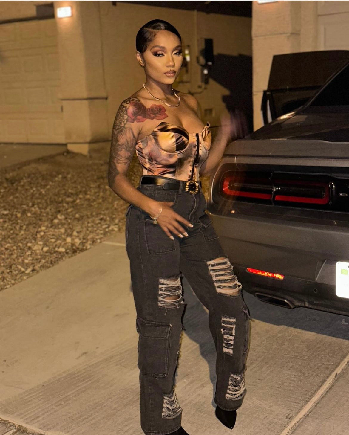 Black Cargo Pants
