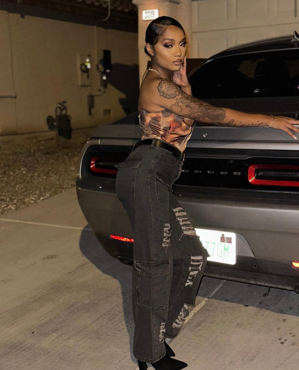 Black Cargo Pants