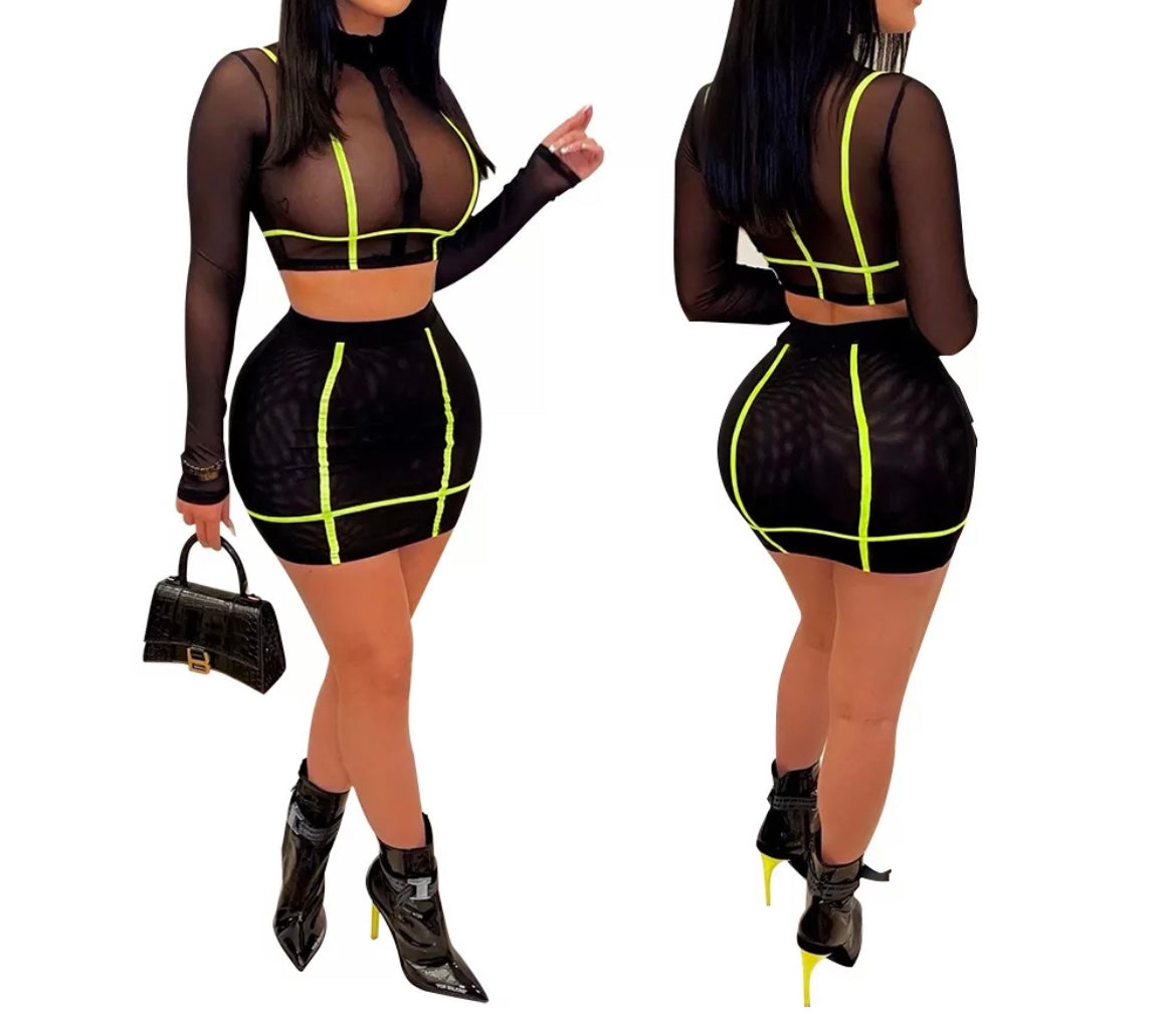 Flexer Skirt Set
