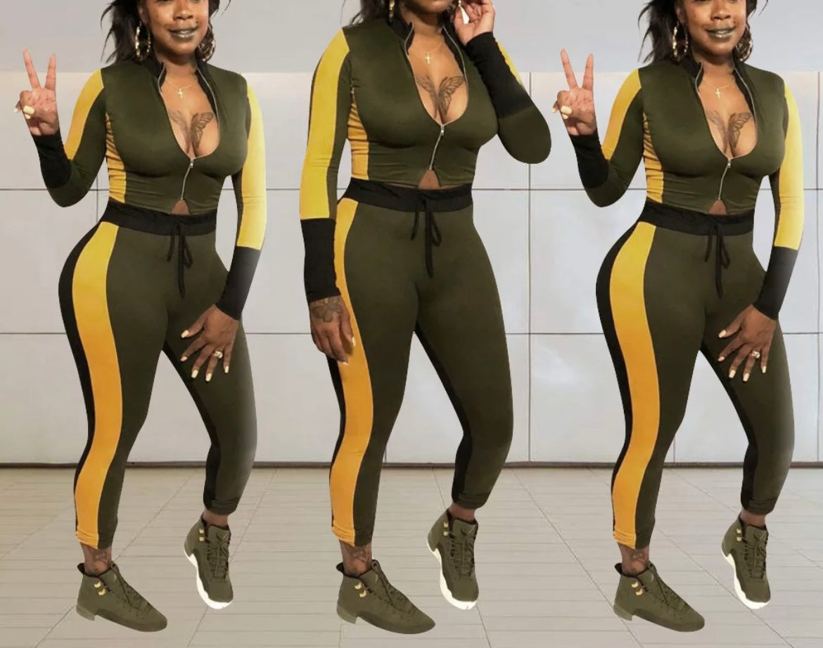 Two Faced Pants Set
