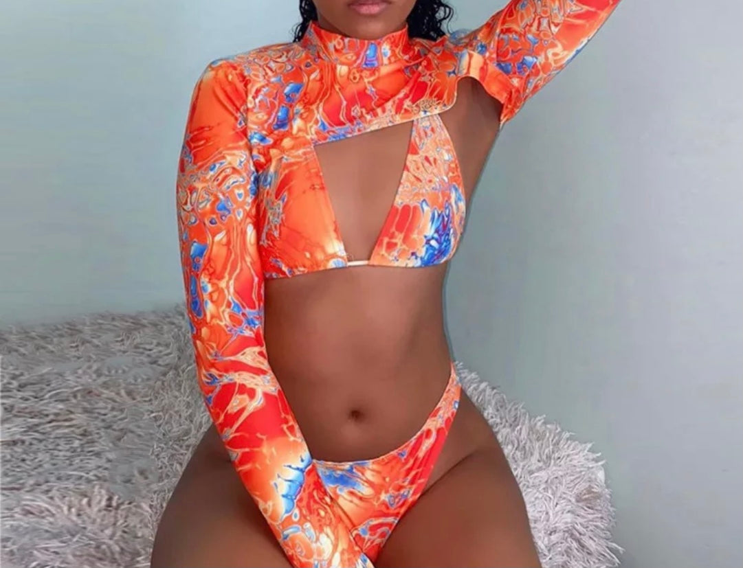 Wavy Swimsuit