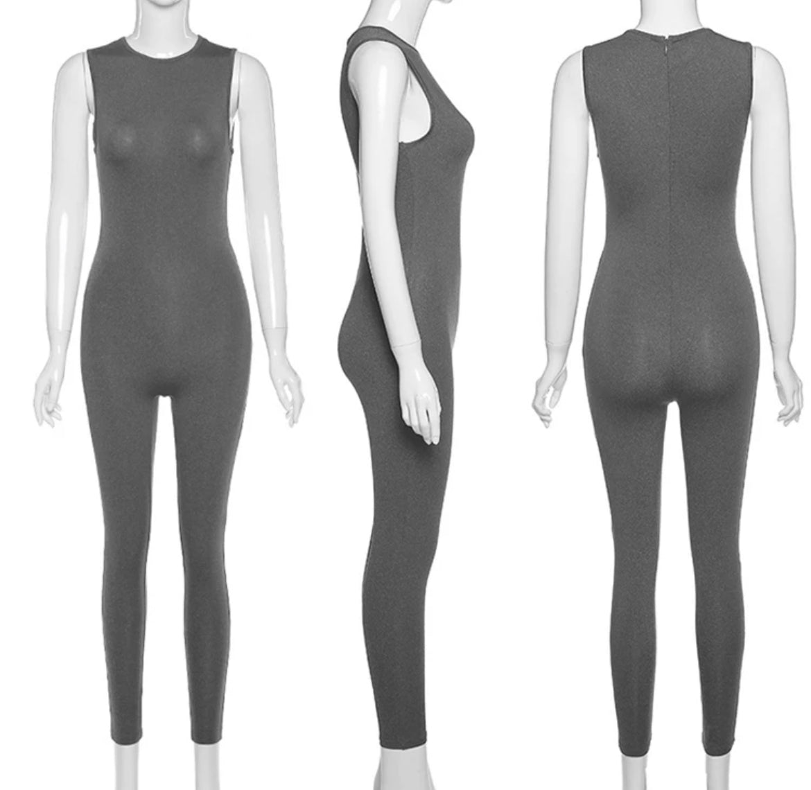 Sleeveless Pants One Piece