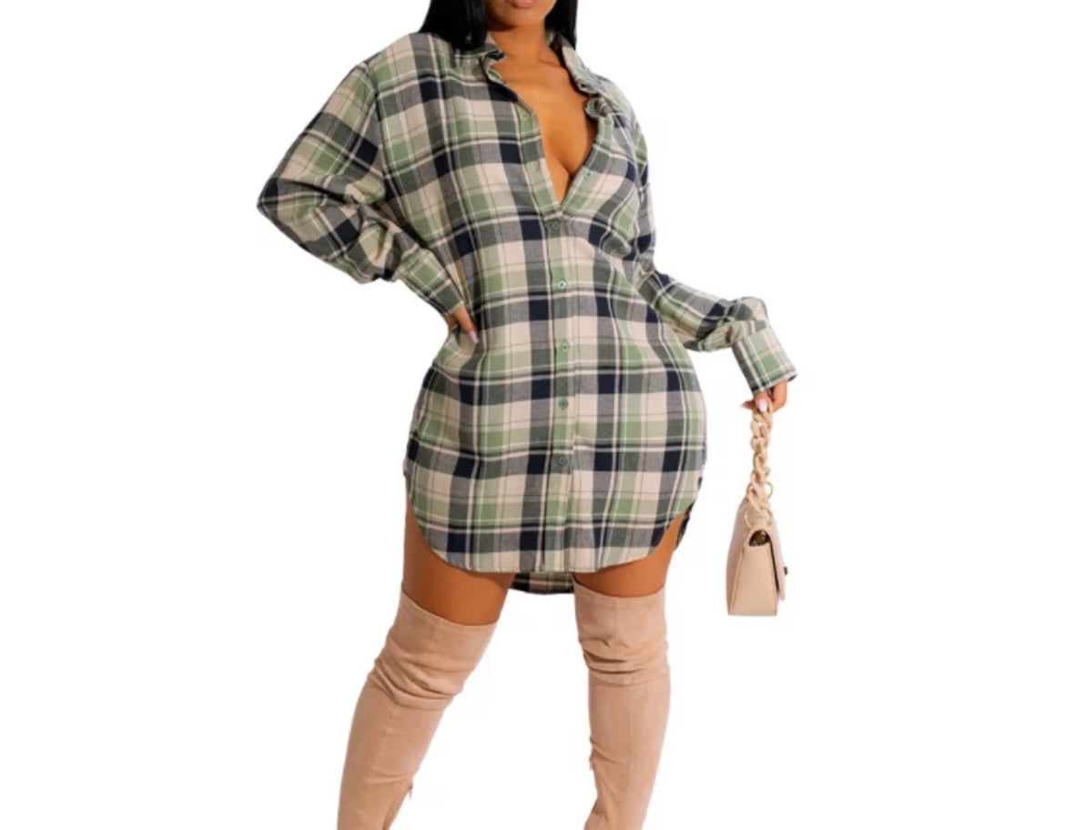 Flannel Dress