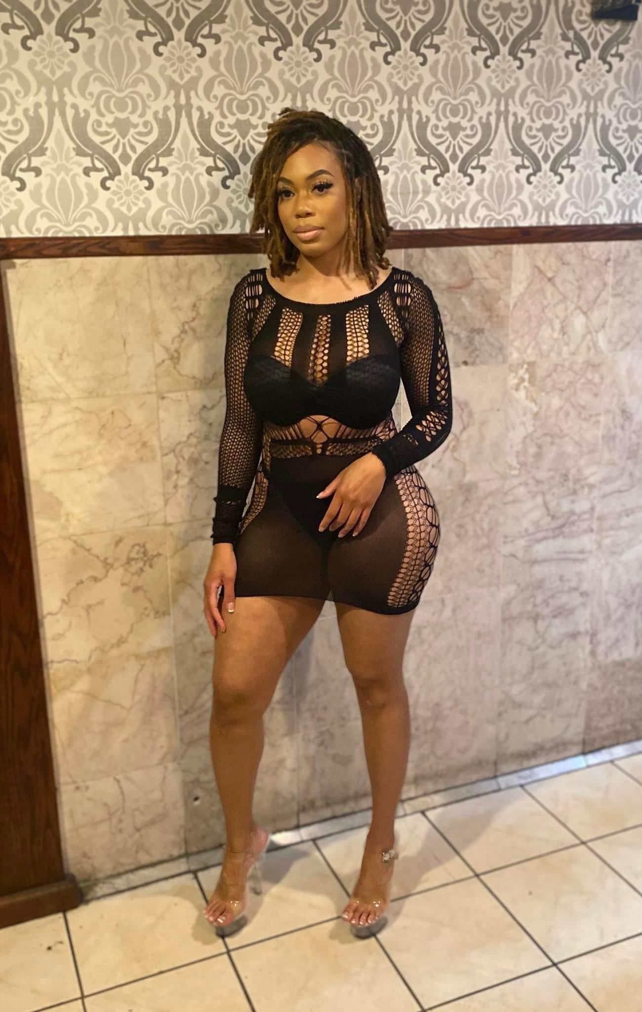 Long Sleeve Lingerie Dress