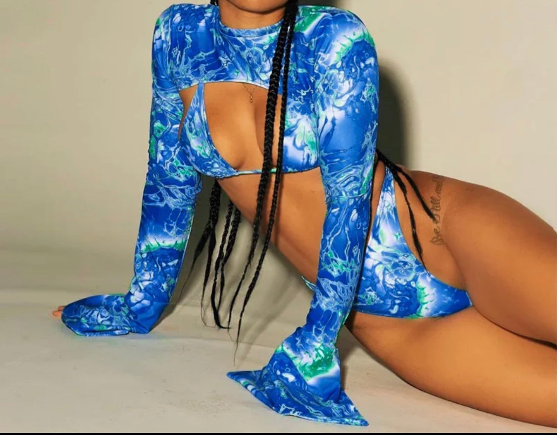 Wavy Swimsuit