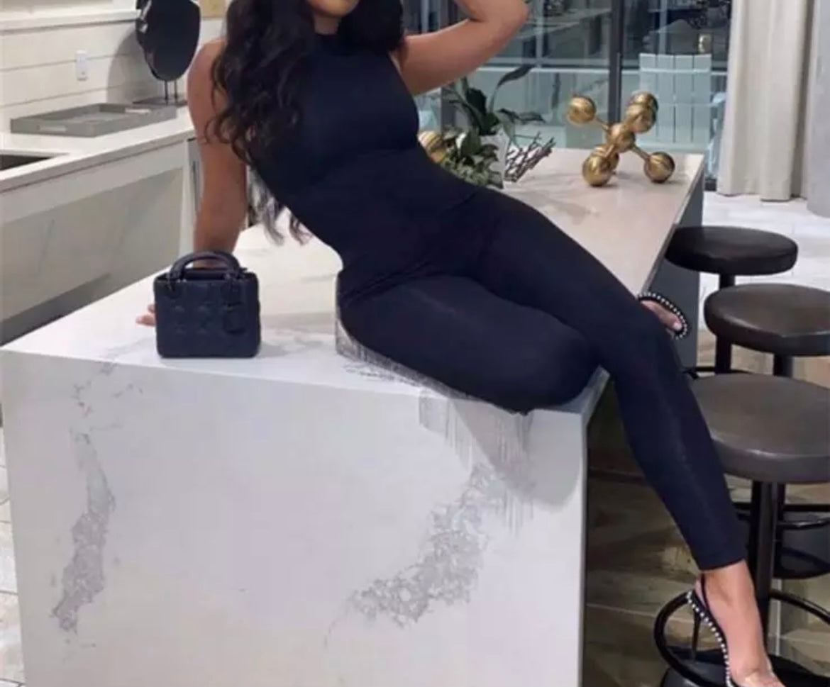 Sleeveless Pants One Piece