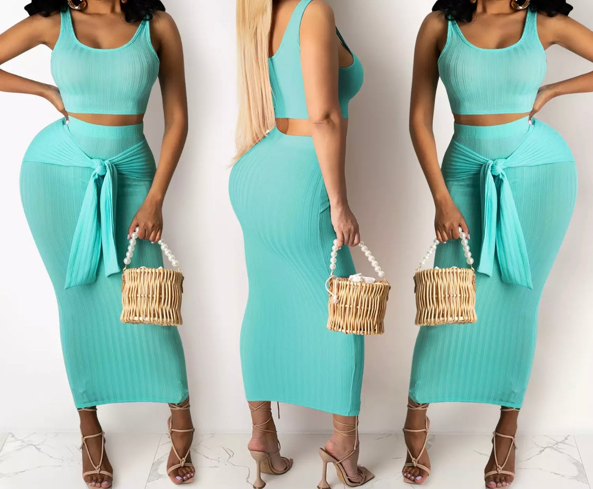 Summer Time Skirt Set