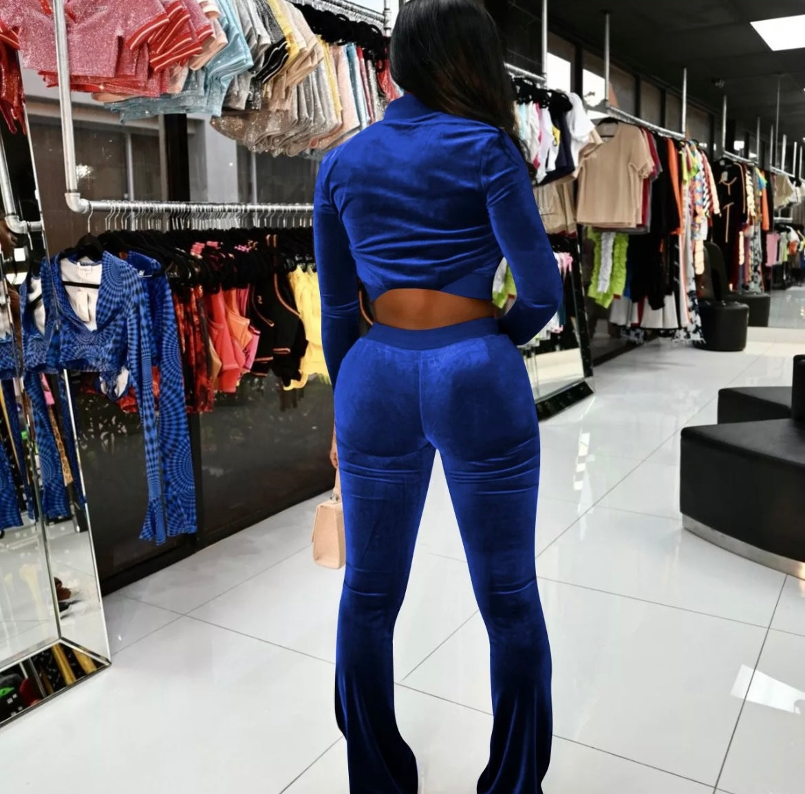 Velour Jogger Set