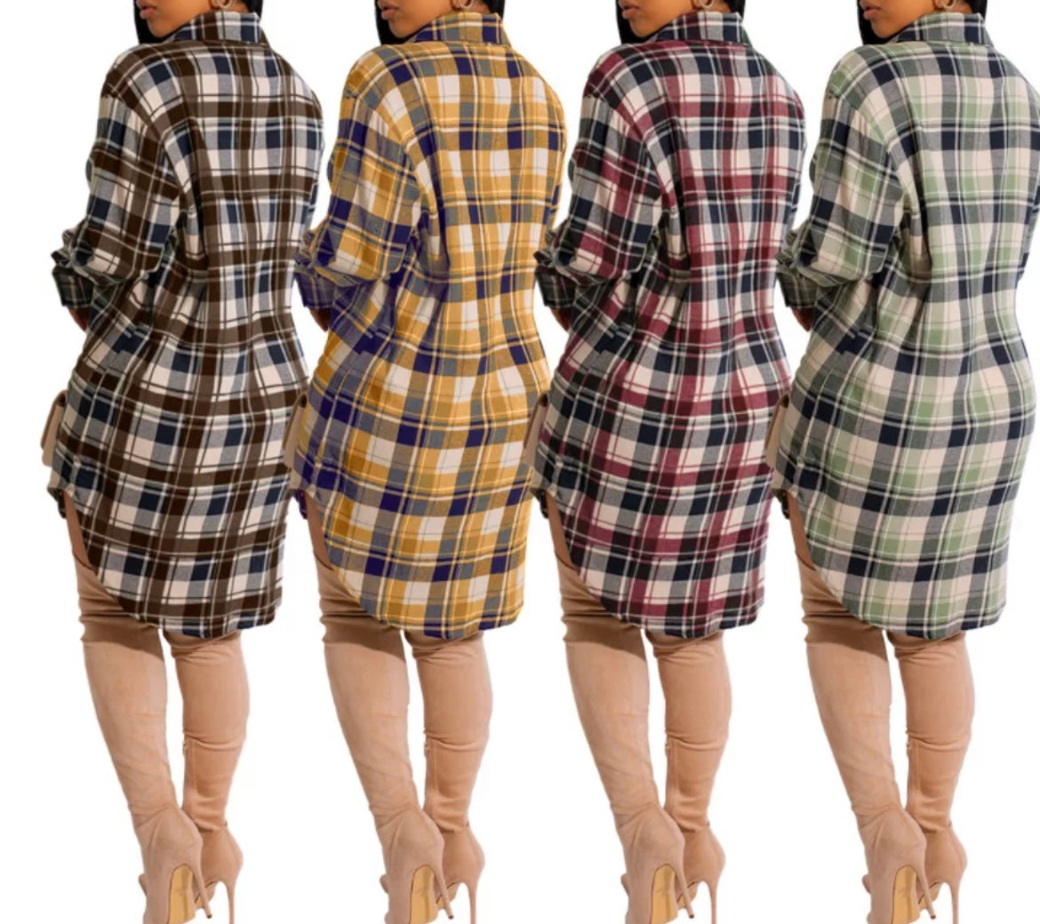 Flannel Dress