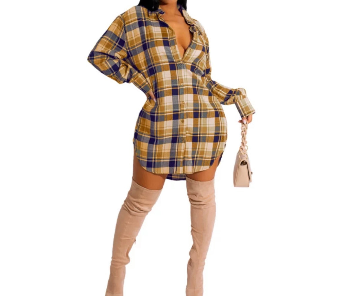 Flannel Dress