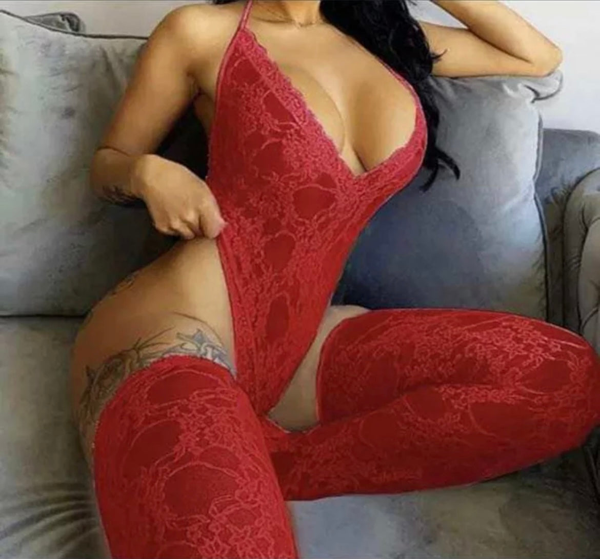 Be Mine Teddy W/ Knee Highs