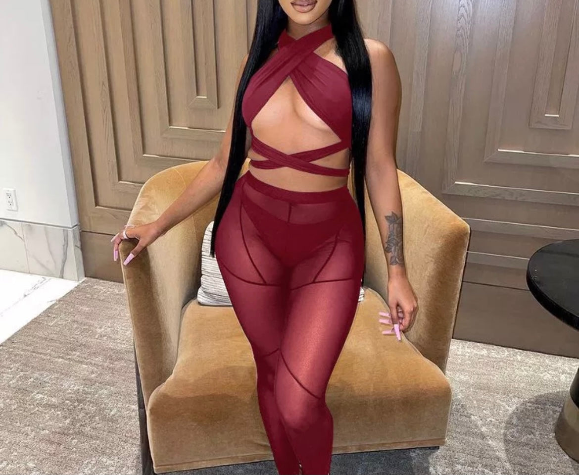 Mesh Three Piece Set
