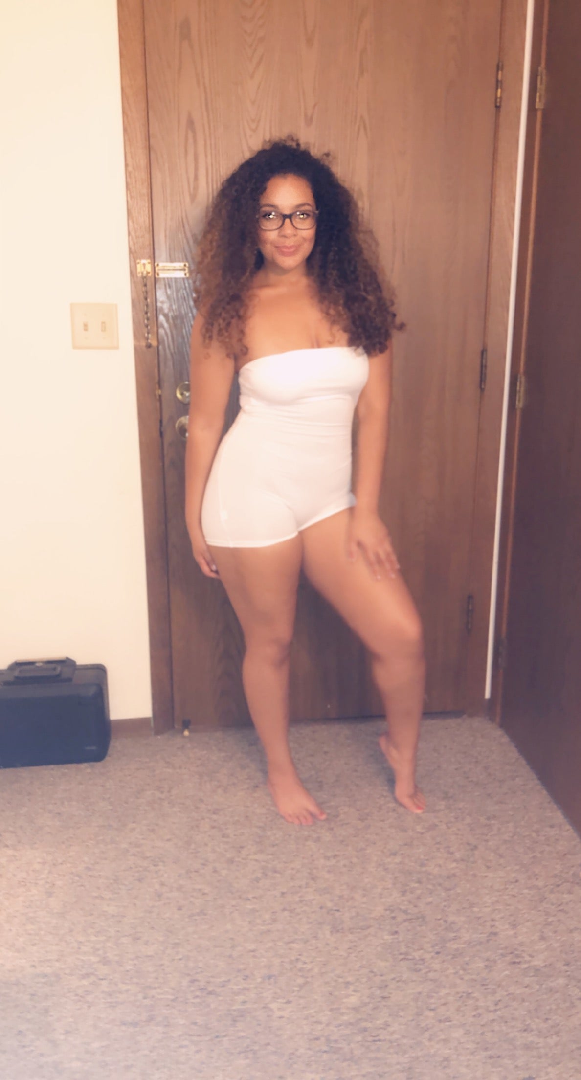 Tube Top Shorts One Piece