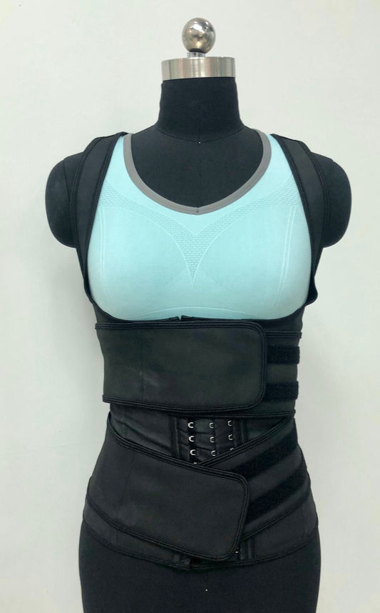Double Strapped Waist Trainer Cinchers