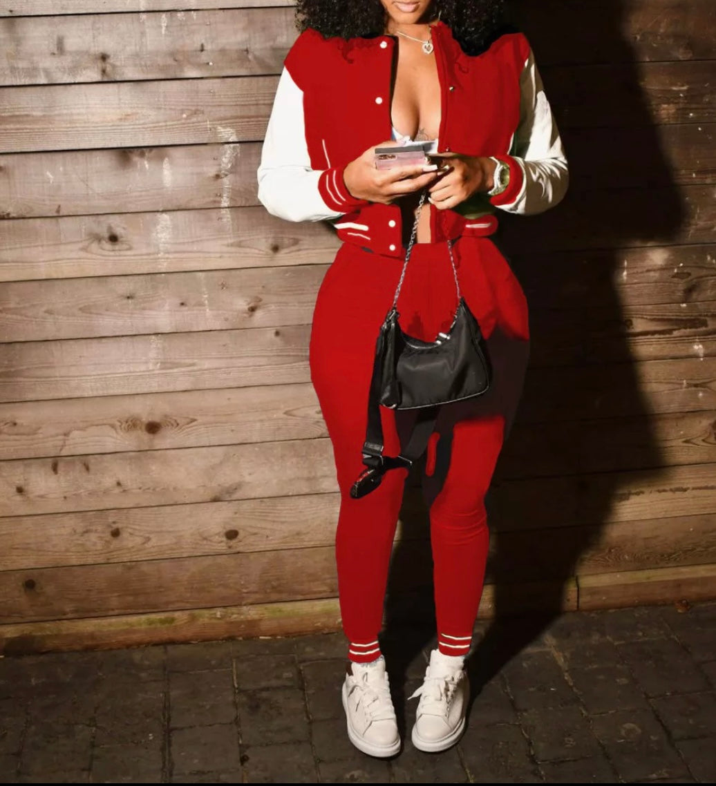 Varsity Jogger Set